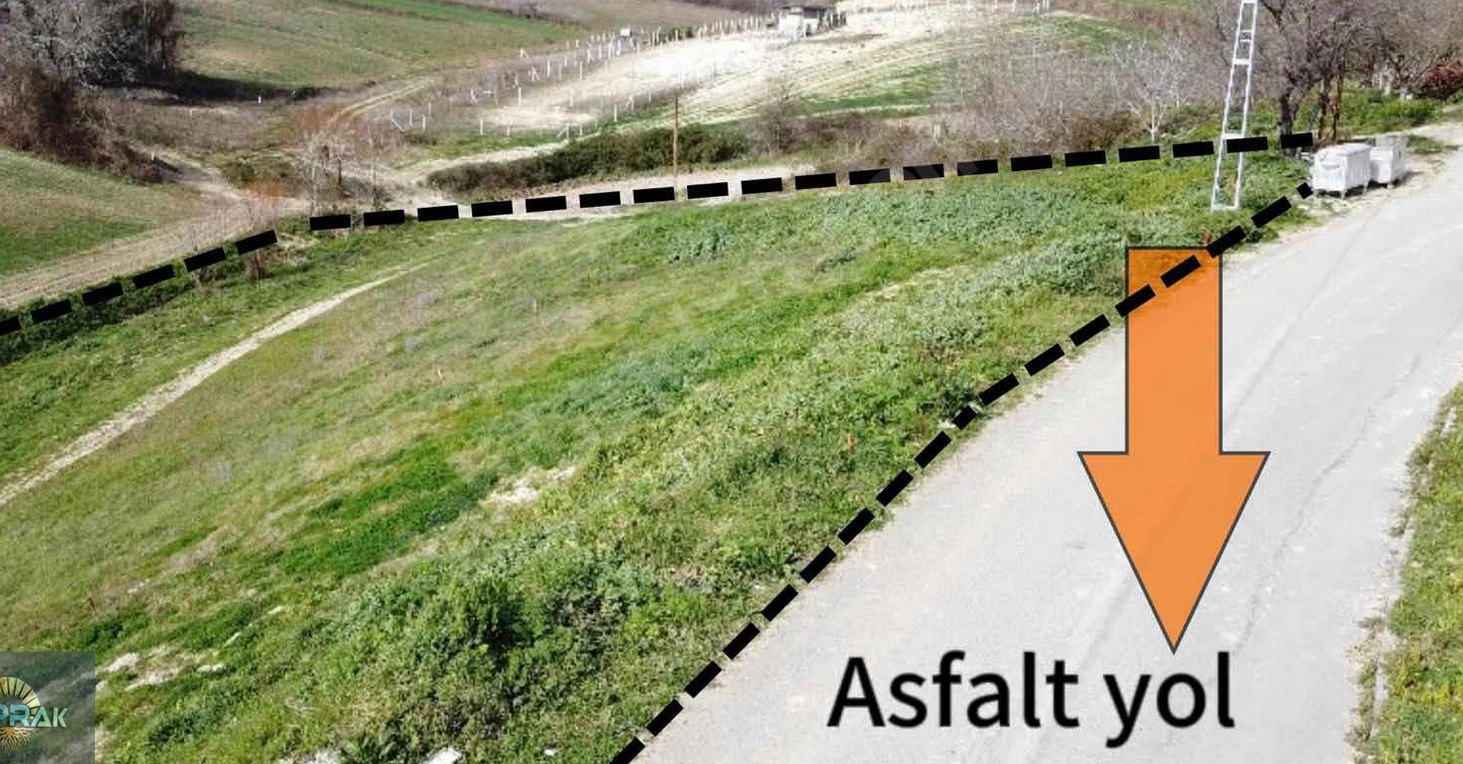 Asfalta cephe arsa Çatalca çiftlikköyde